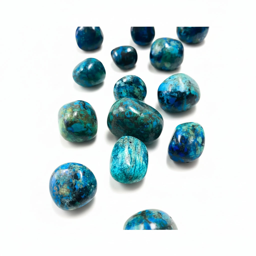 Azurite Malachite Crystal Tumble ~ Transformation & Truth