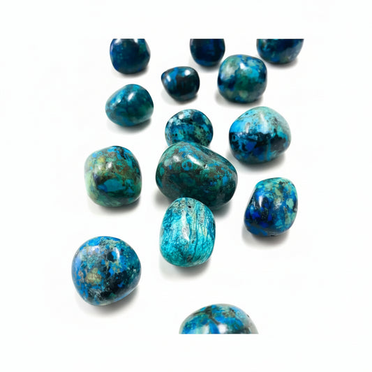 Azurite Malachite Crystal Tumble ~ Transformation & Truth