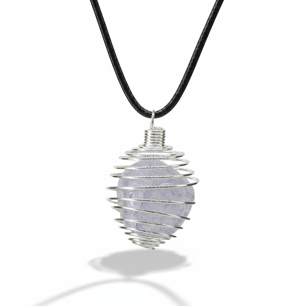 Crystal Cage for Tumble Crystals