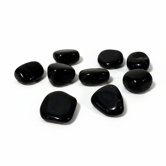 Black Obsidian Crystal Tumble ~ Grounding & Psychic Protection