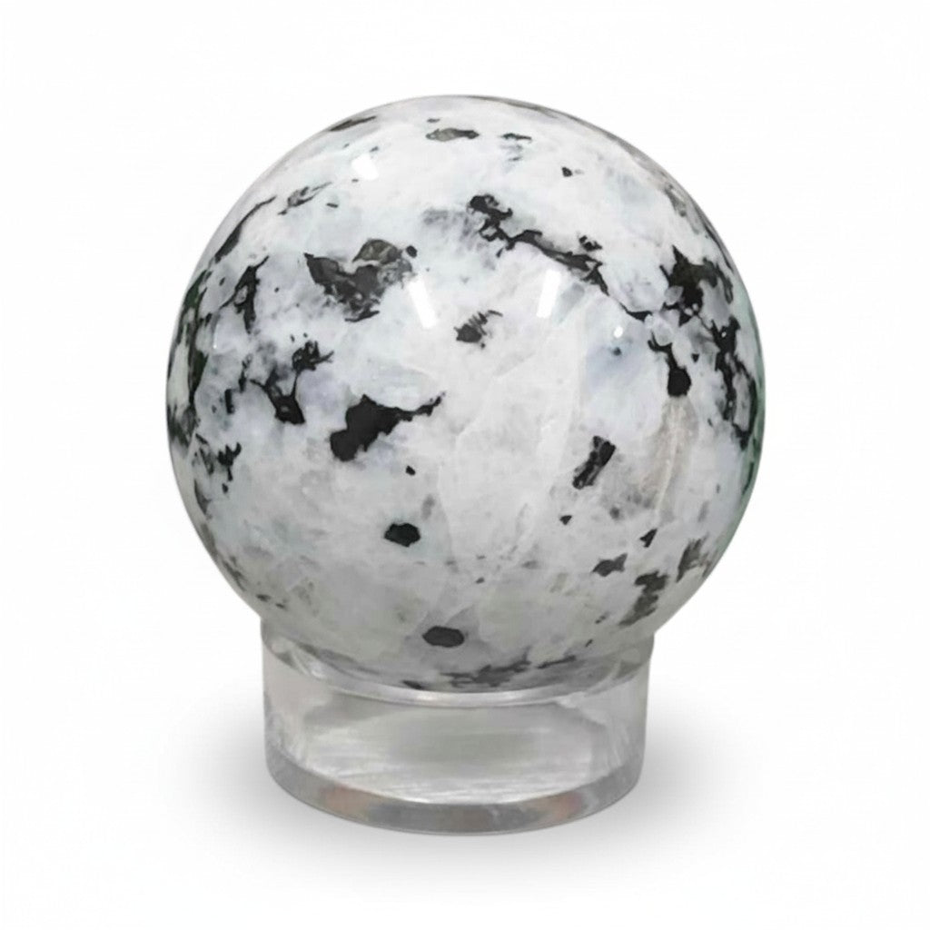 Rainbow Moonstone Crystal Sphere 001