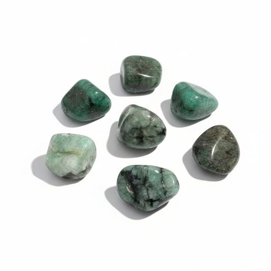 Emerald Tumbled Crystal ~ Abundance & Domestic Bliss