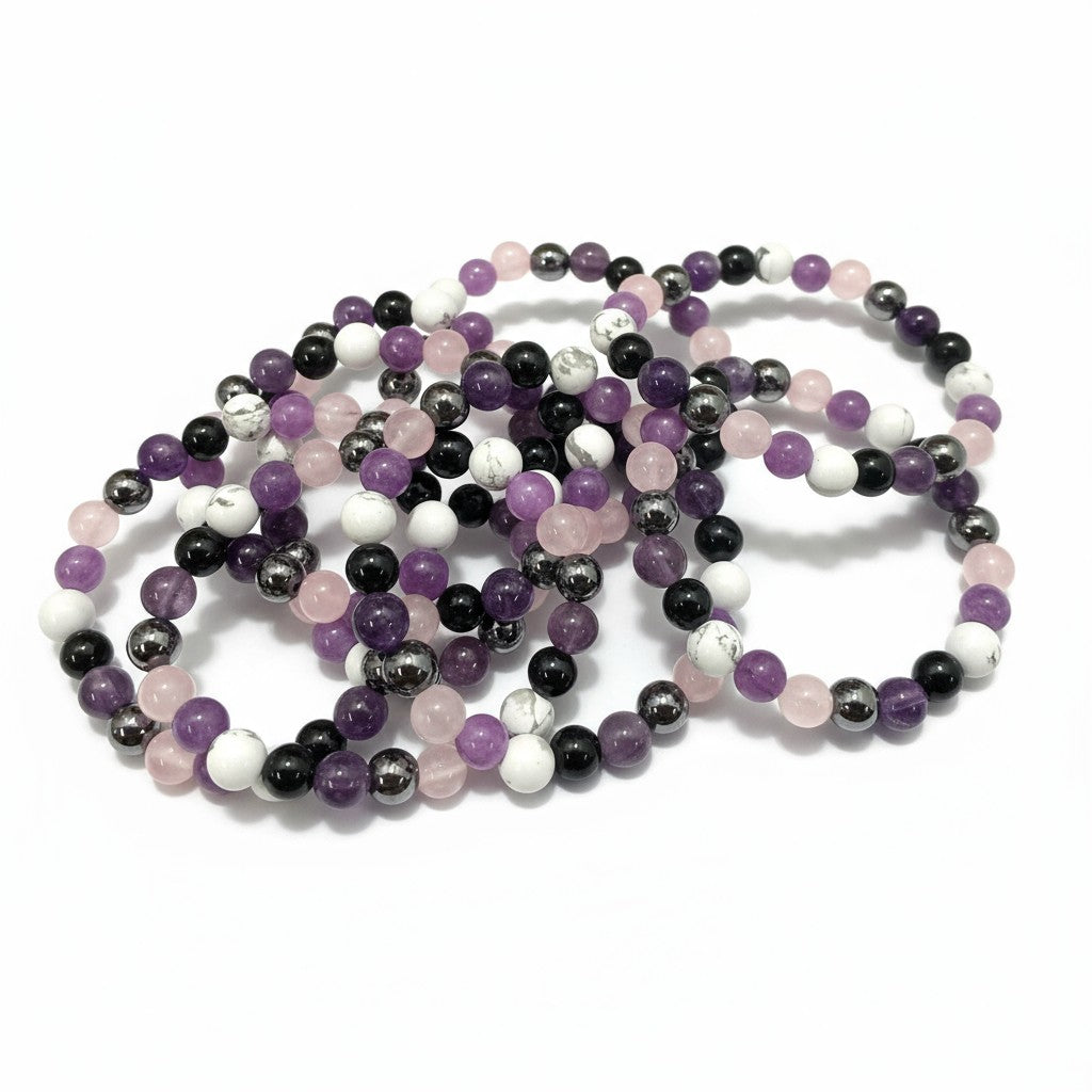 Empath Support Crystal Bead Bracelet