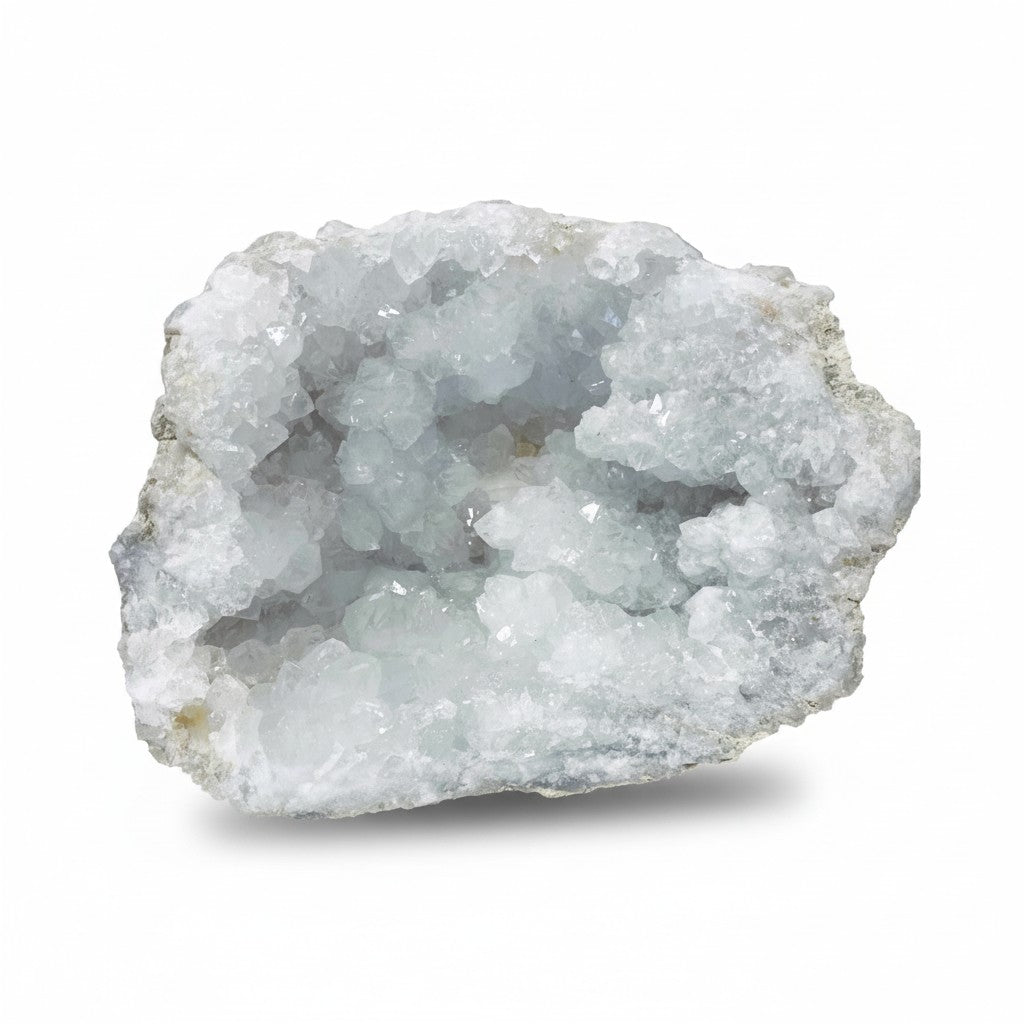 Natural Moroccan Quartz Geode Halves