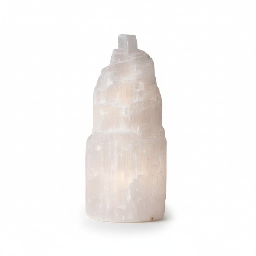 Selenite Lamp 20 - 25cm