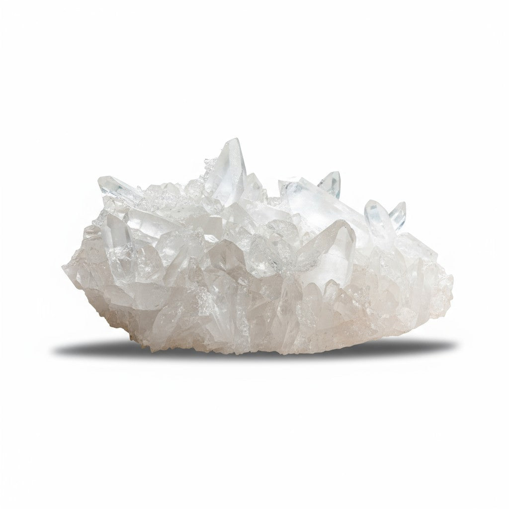 Clear Quartz Crystal Cluster