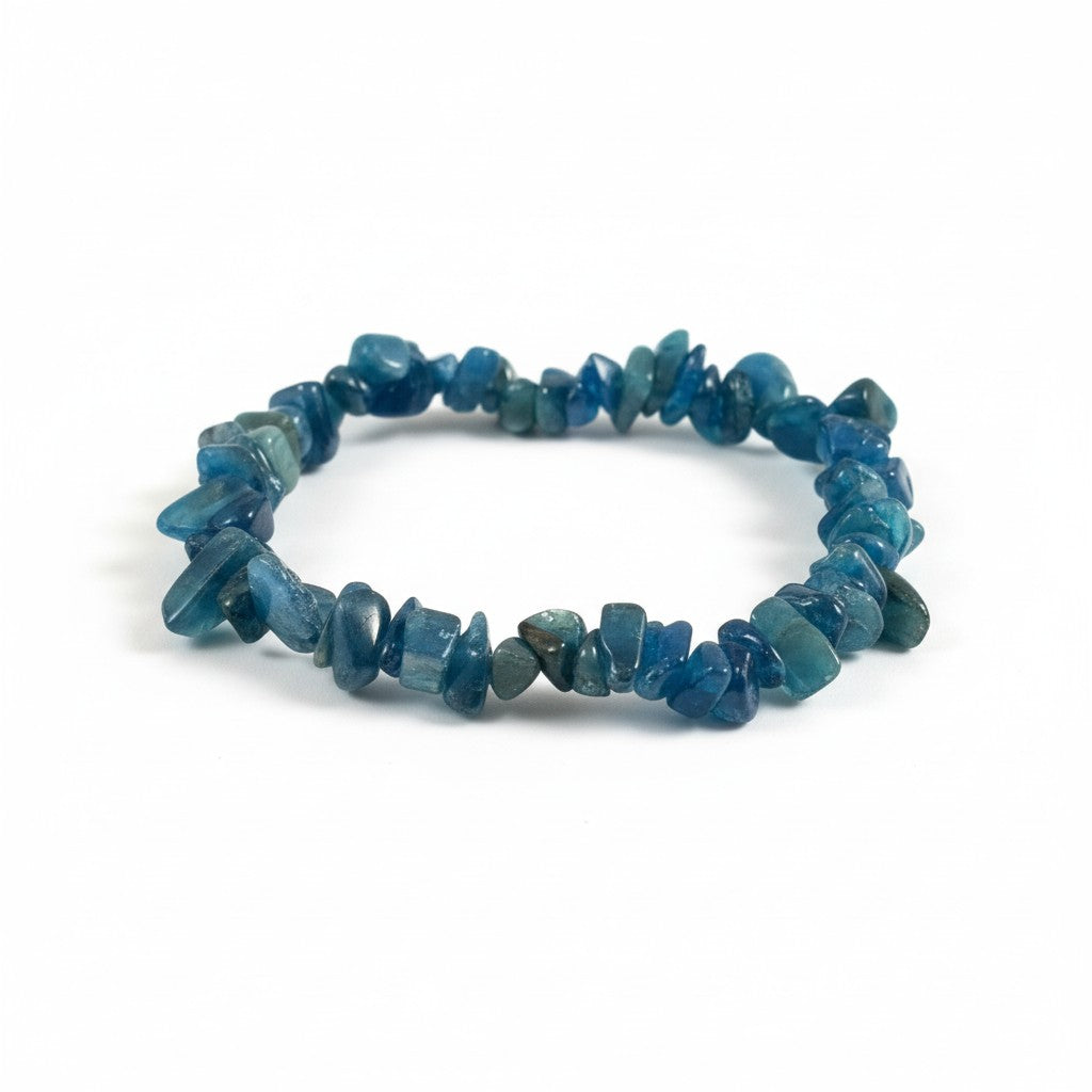 Apatite Crystal Chip Bracelet