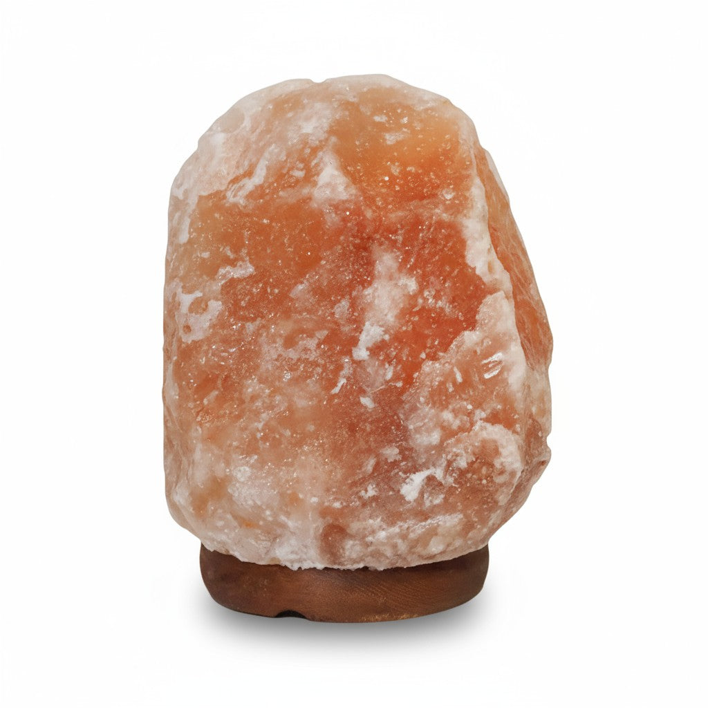 Salt Lamp Himalayan Wood Base 3-5kg