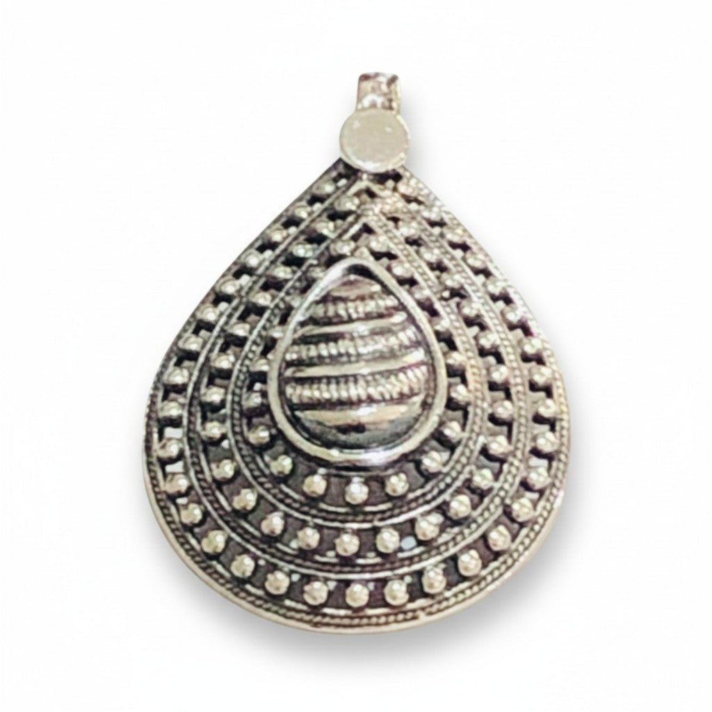 Womb of Life Silver Pendant - Egyptian