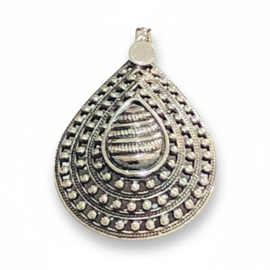 Womb of Life Silver Pendant - Egyptian