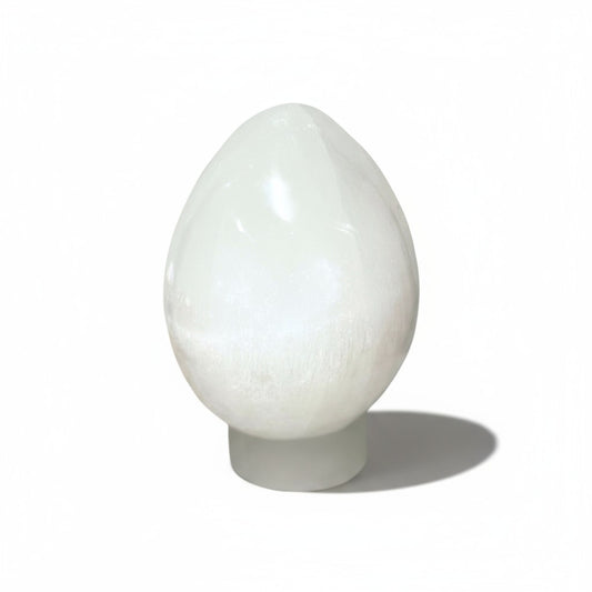 Selenite Egg Lamps