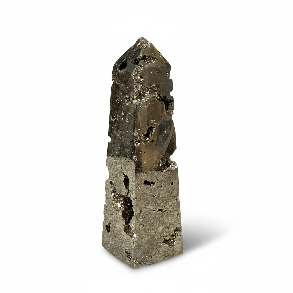Pyrite Obelisks 9cm