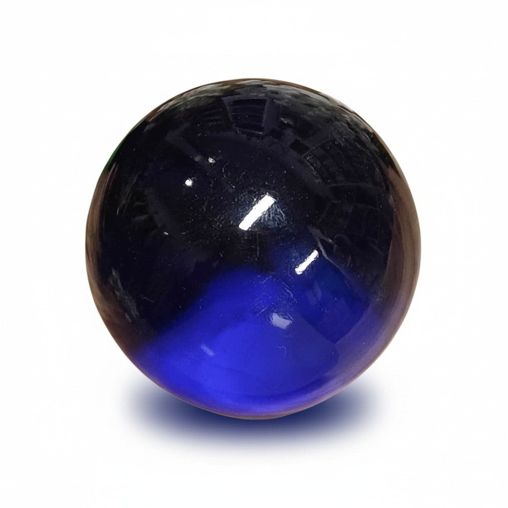 Dark Blue Obsidian Sphere 003
