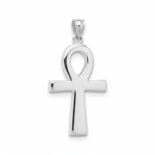 Ank Pendant in Silver