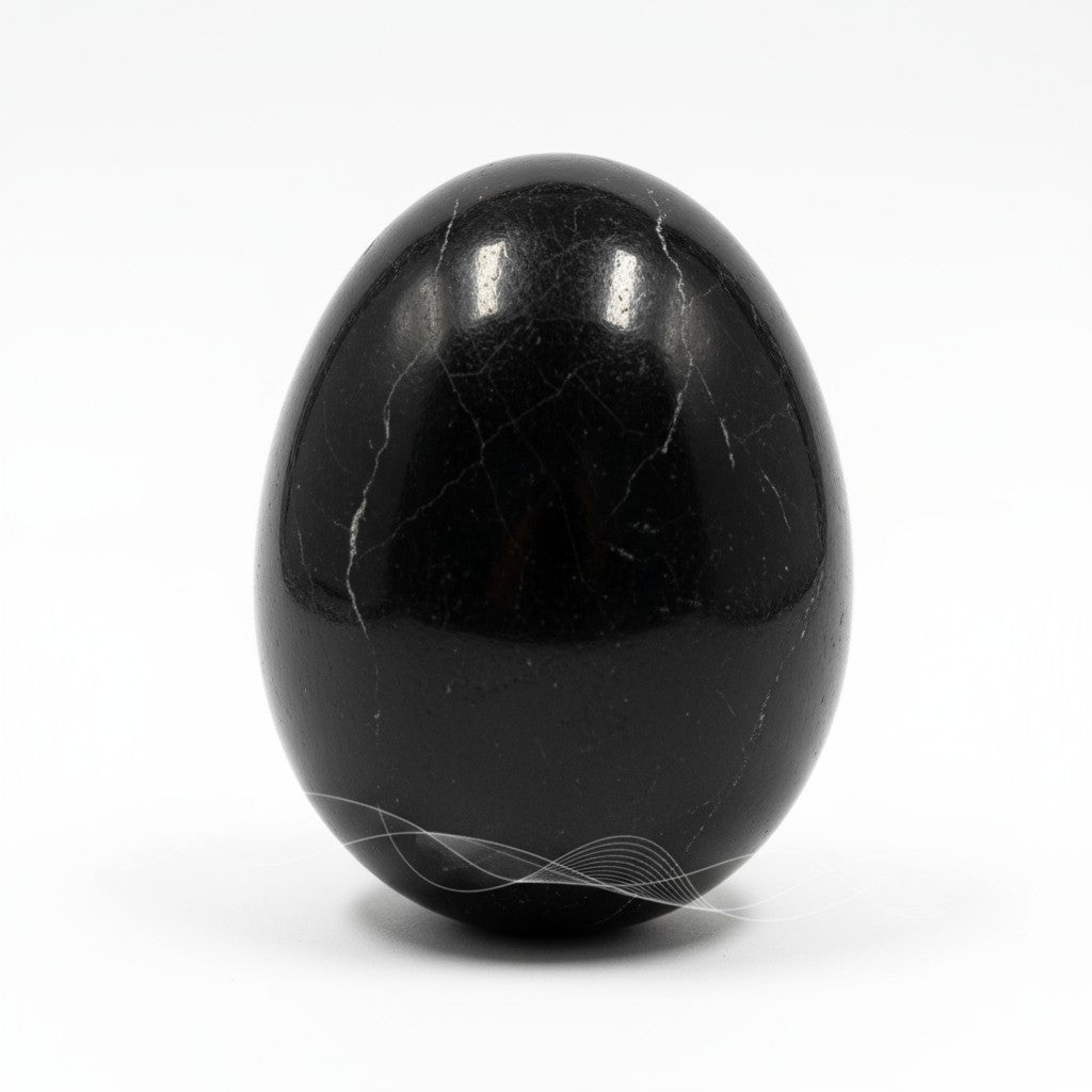 Black Tourmaline Palm-Stone 12