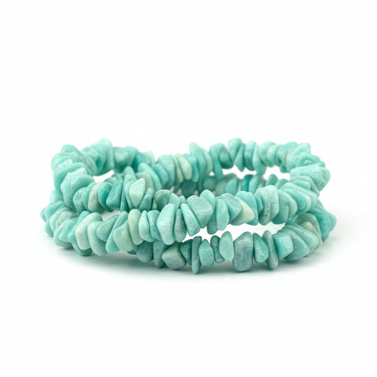 Amazonite Chip Bracelets
