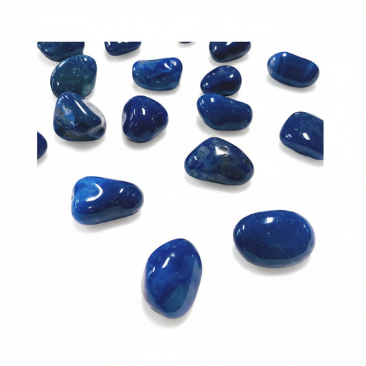 Blue Agate Tumble ~ Calm Communication & Peace