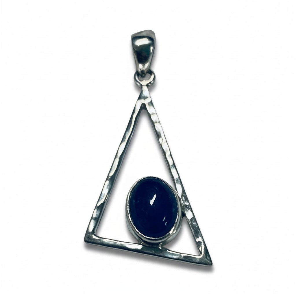 Tanzanite Aztec Pendant Silver