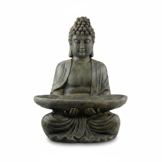 55cm Sitting Rulai Buddha with Tray