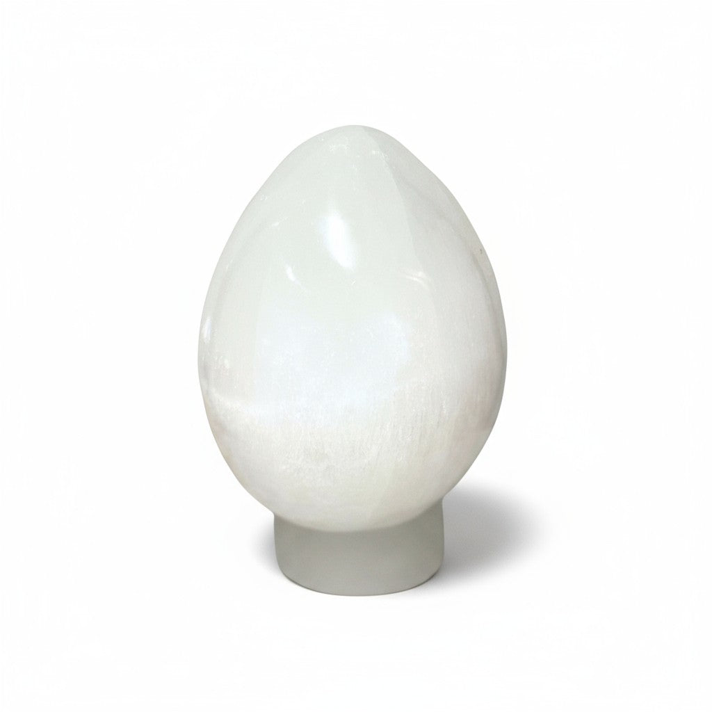 Selenite Egg Lamps