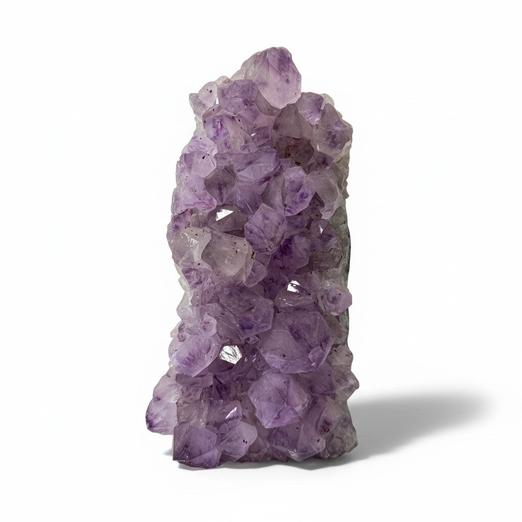 Amethyst Crystal Geode Lamp