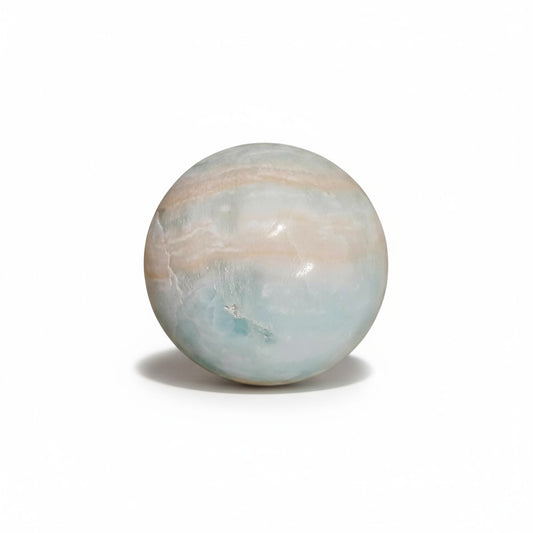 Caribbean Calcite Crystal Sphere 7.5cm