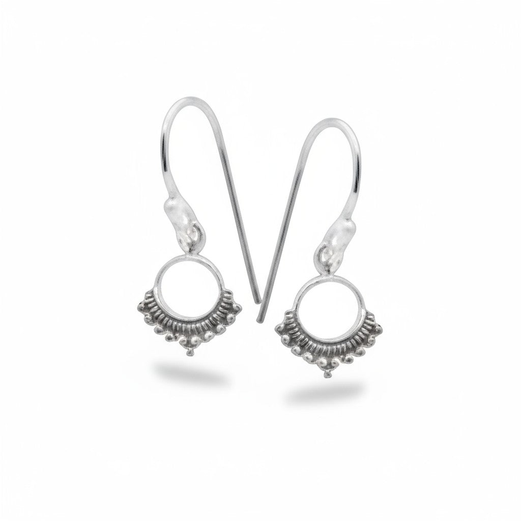 Bohemian Coll Earrings in Silver