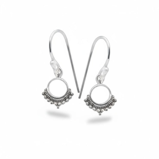 Bohemian Coll Earrings in Silver