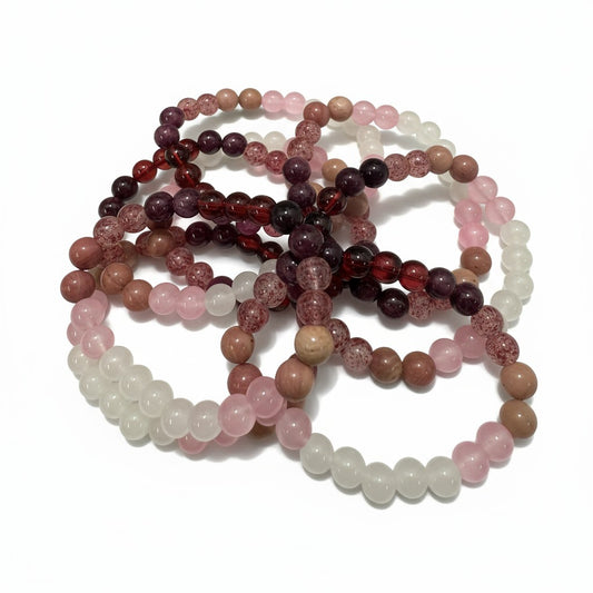 LOVE Crystal Bead Bracelet
