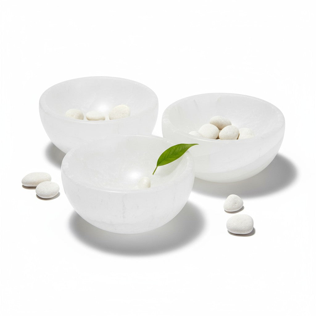 Selenite Bowls 5 -6cm