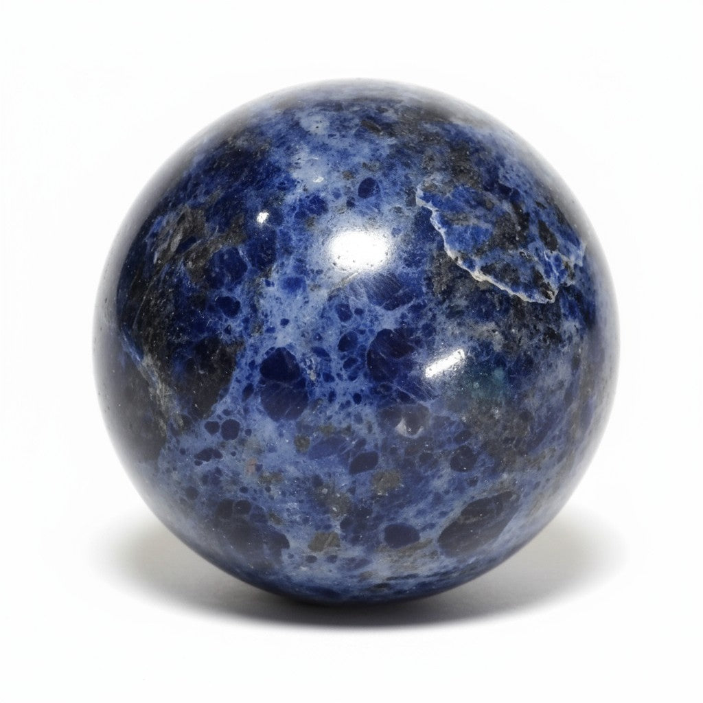 Sodalite Crystal Sphere 003