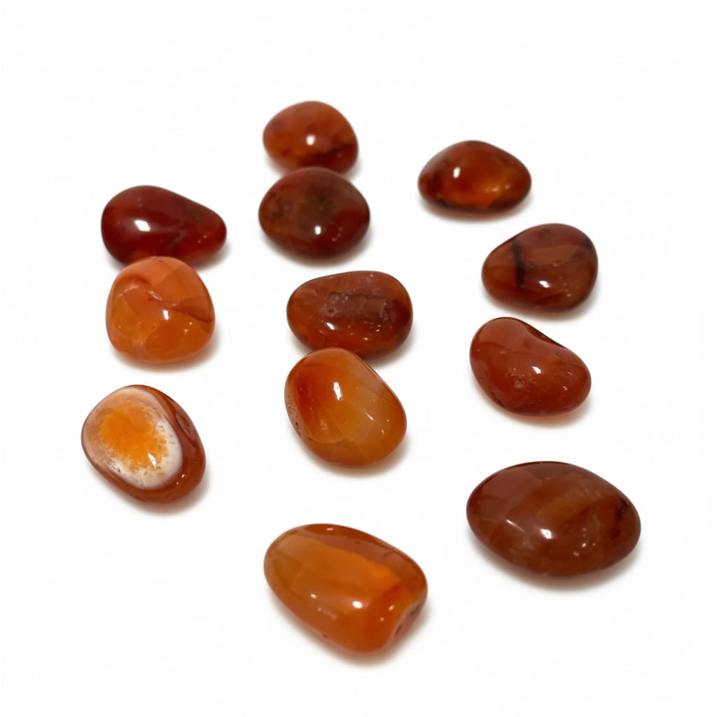 Carnelian Tumbled Crystal ~ Confidence Booster & Revitalises