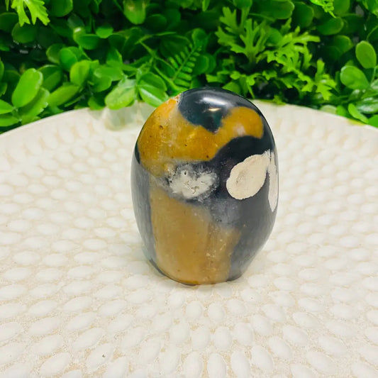 Pumpkin Jasper Freeform 001 freeform crystal