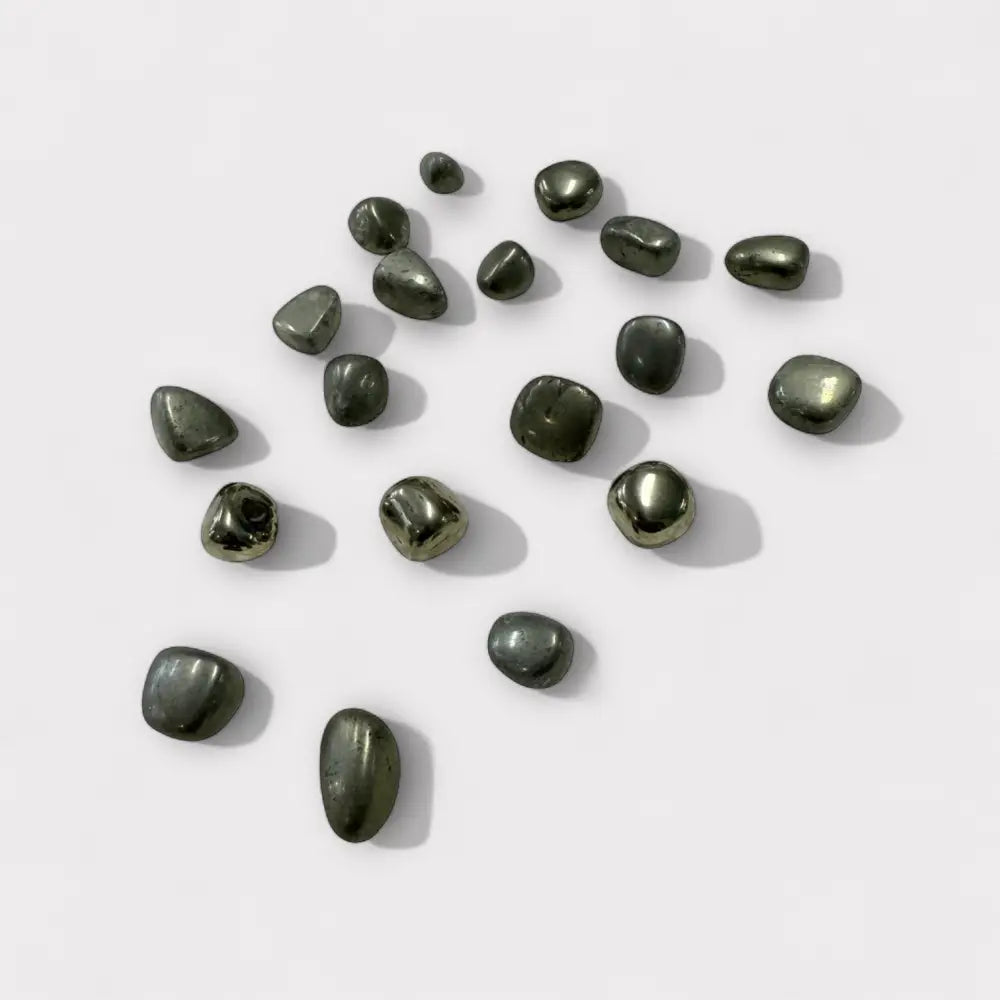 Pyrite Crystal Tumbled ~ Prosperity & Abundance Crystal tumble