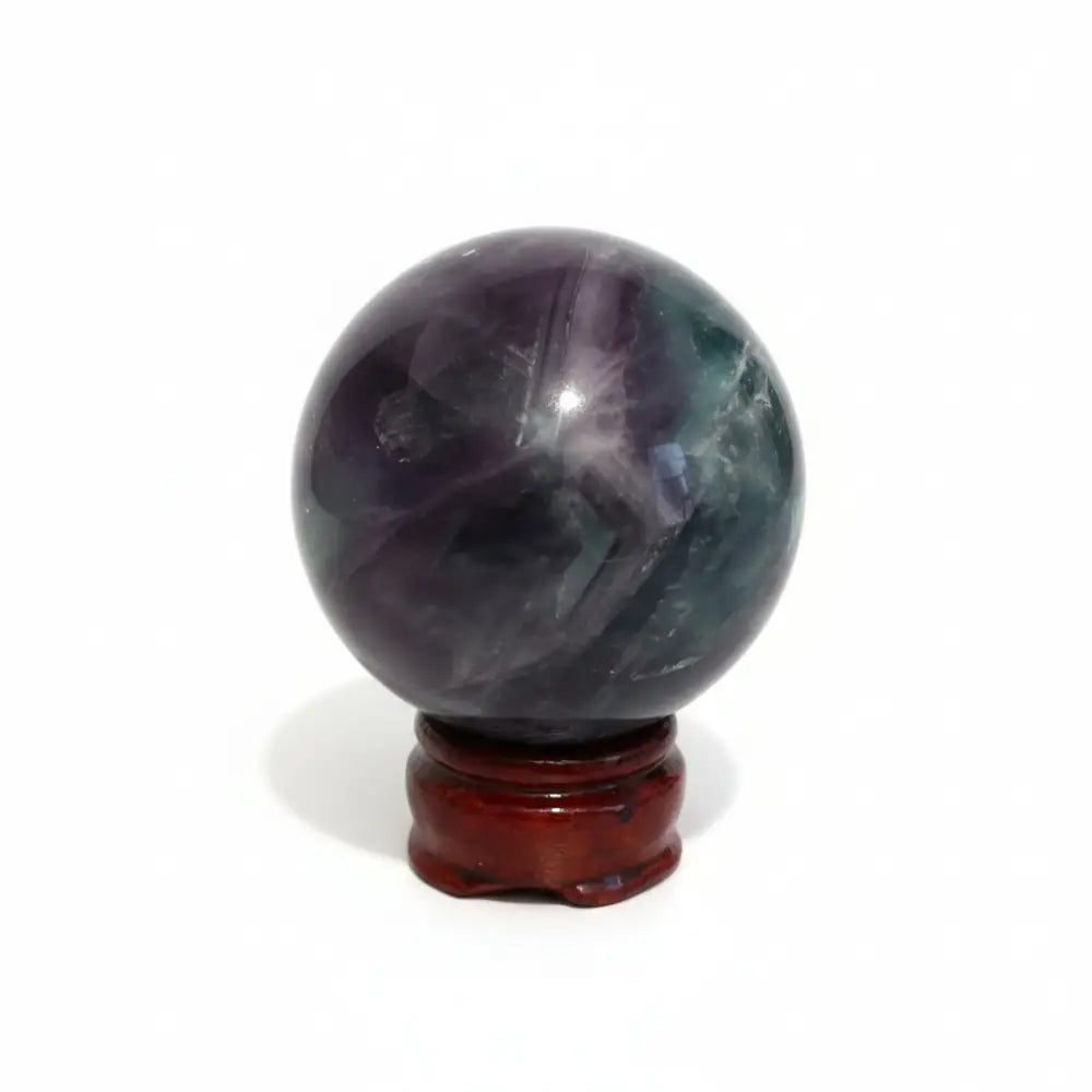 Rainbow Fluorite Crystal Sphere Crystal sphere