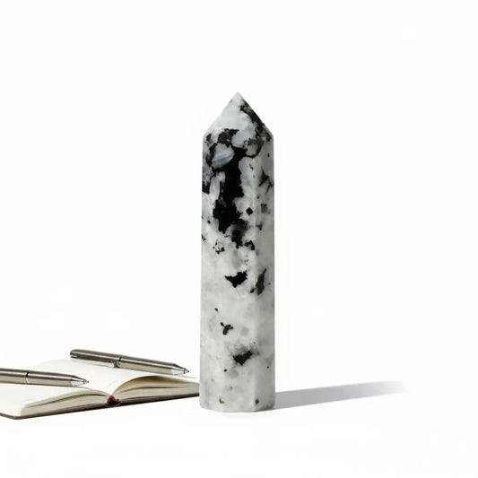 Rainbow Moonstone Generators crystal tower