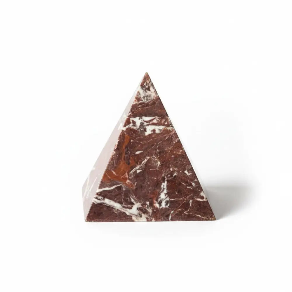 Red Onyx Pyramids Crystal