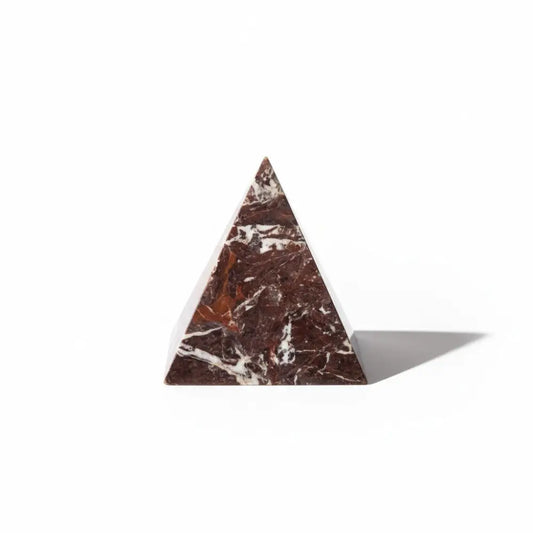 Red Onyx Pyramids Crystal