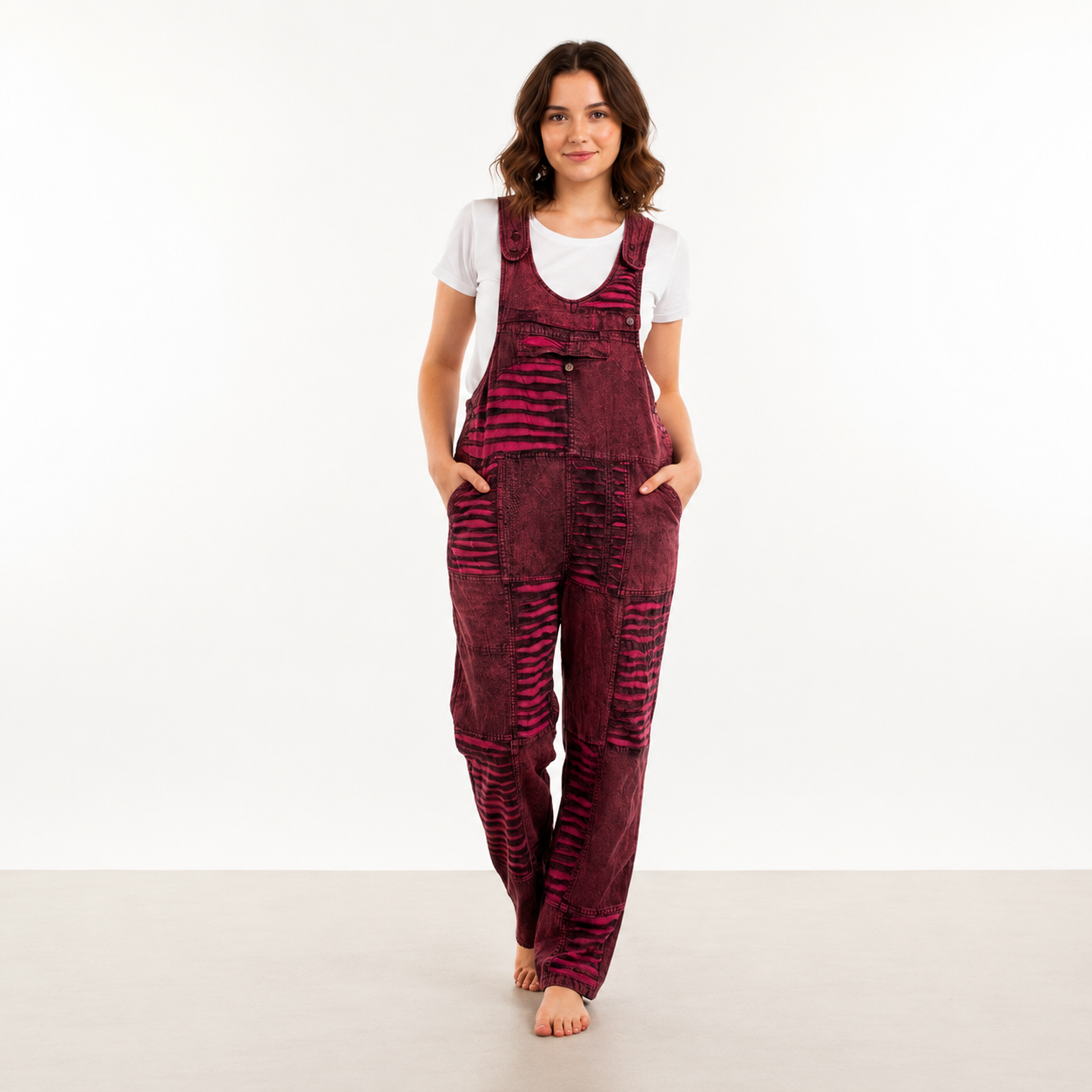 Tibetan Razor Cut Overalls