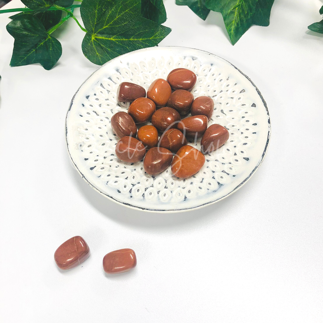 Red Jasper Tumbled ~ Strength/Endurance