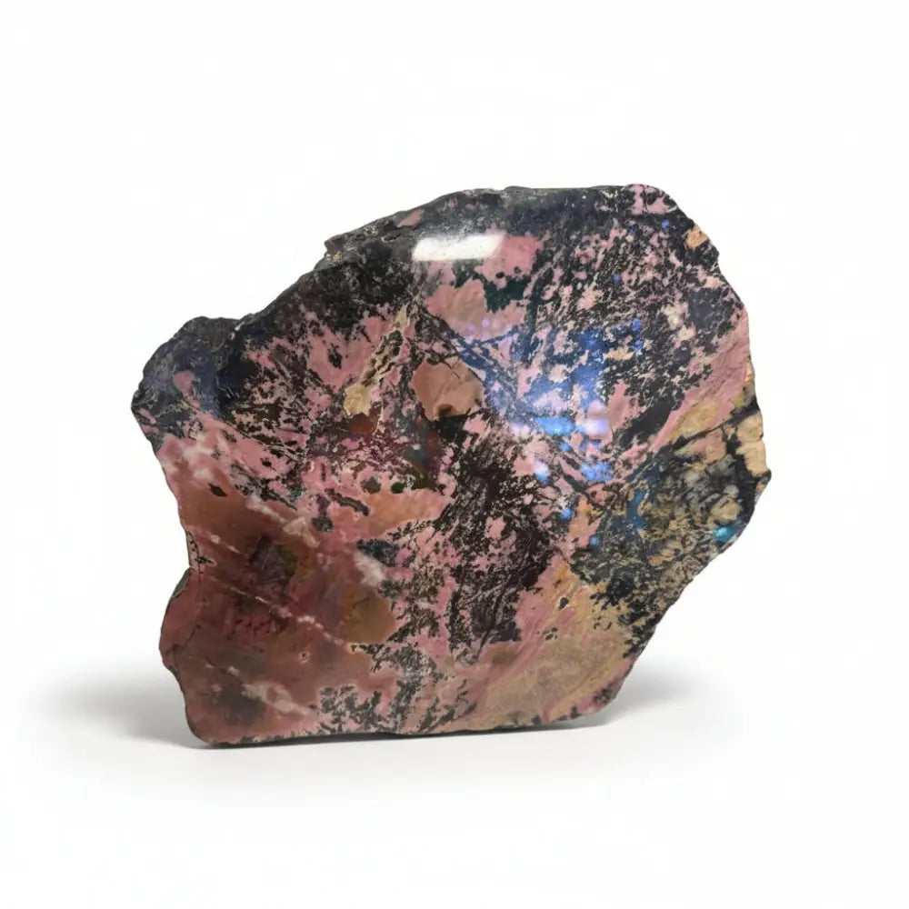 Rhodonite Crystal Slice rhodonite slice