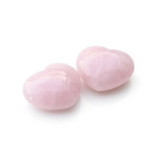 Rose Quartz Crystal Hearts Crystal Heart