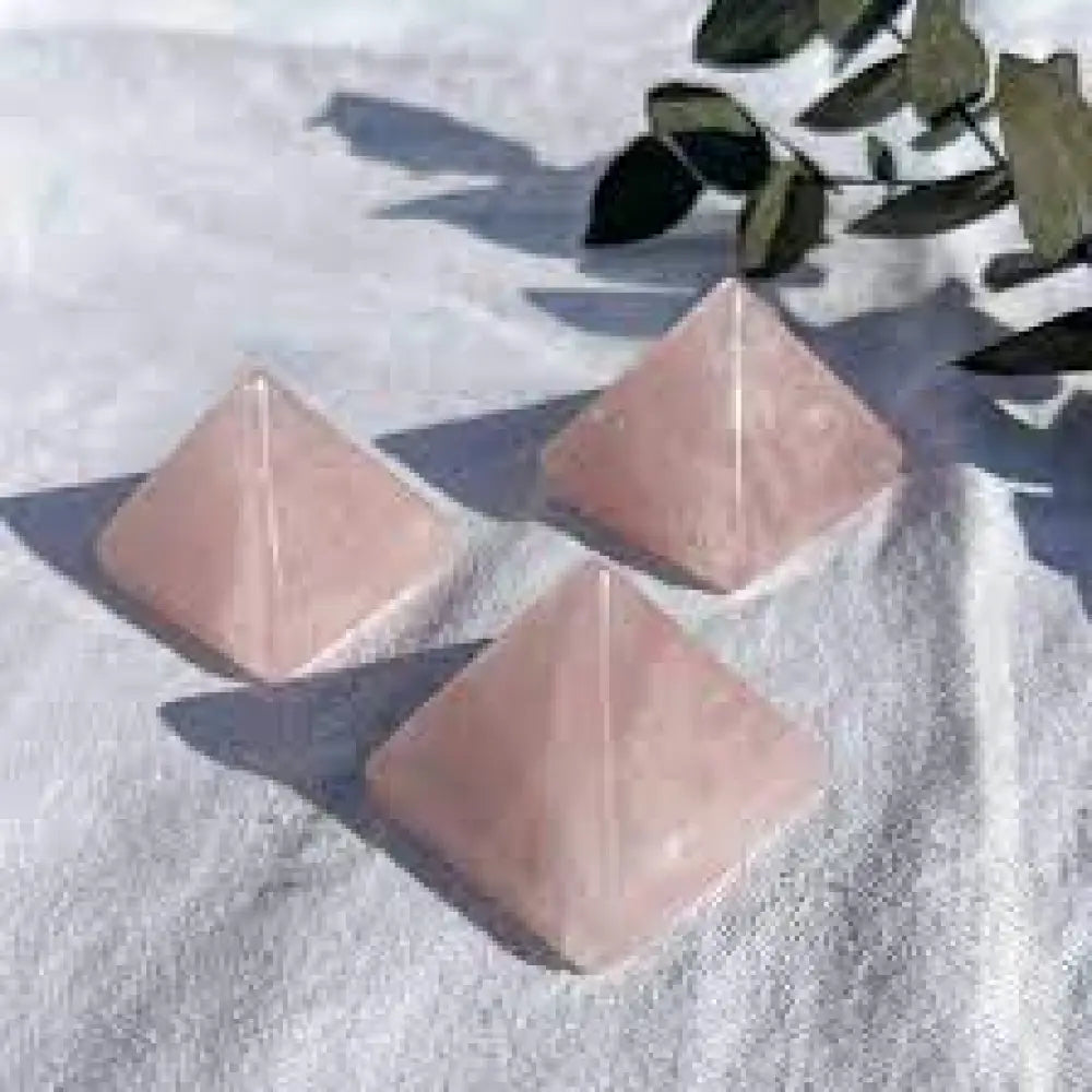 Rose Quartz Mini Pyramid Pyramid