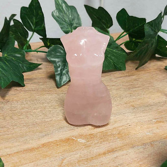 Rose Quartz Goddess Figure 027