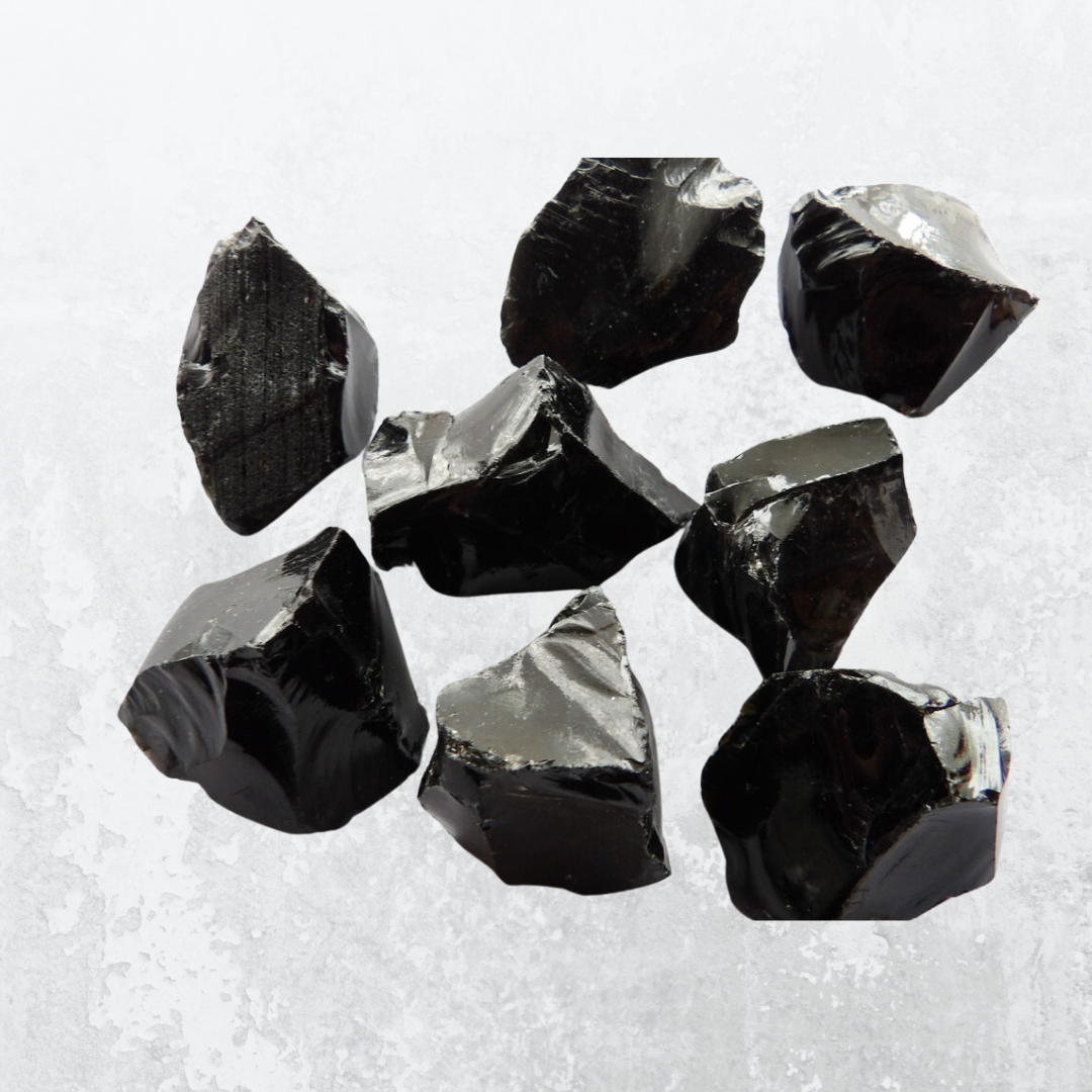 Black Obsidian Rough Crystal