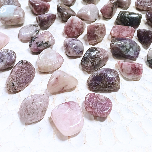 Lepidolite Crystal Tumbled