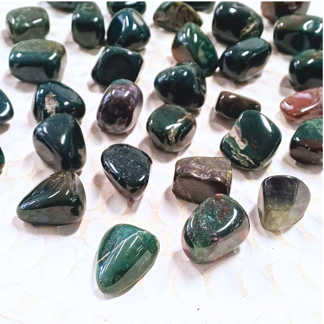 Bloodstone Crystal Tumble ~ Medium