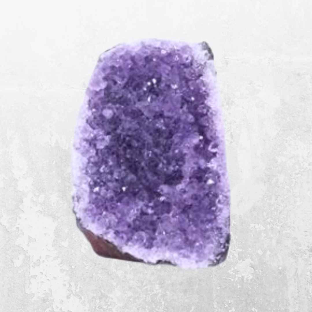 Amethyst Base Cut Standing Geode 004