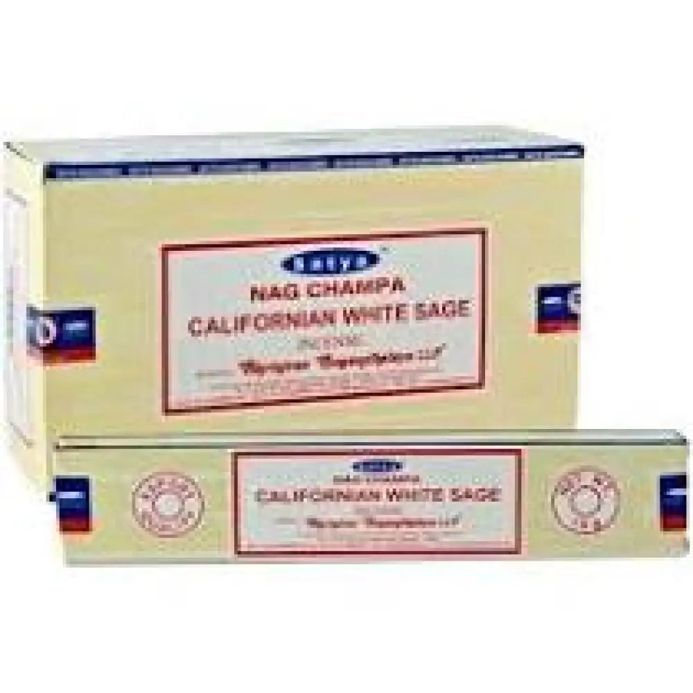 Satya California White Sage Incense Sticks incense stick