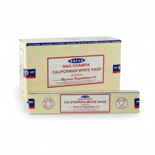 Satya California White Sage Incense Sticks incense stick